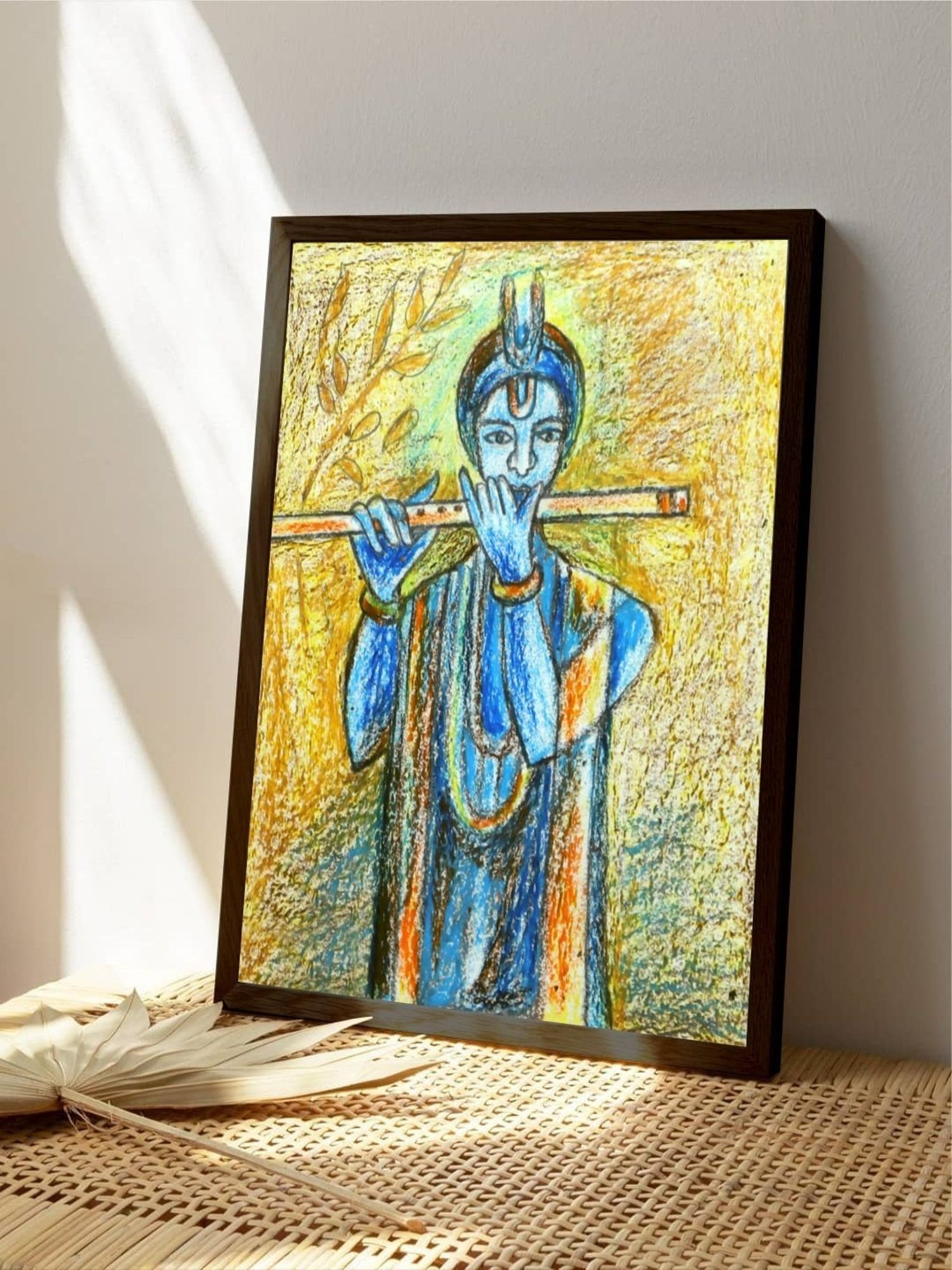 The Art House Abstract Multicolor Canvas Painting