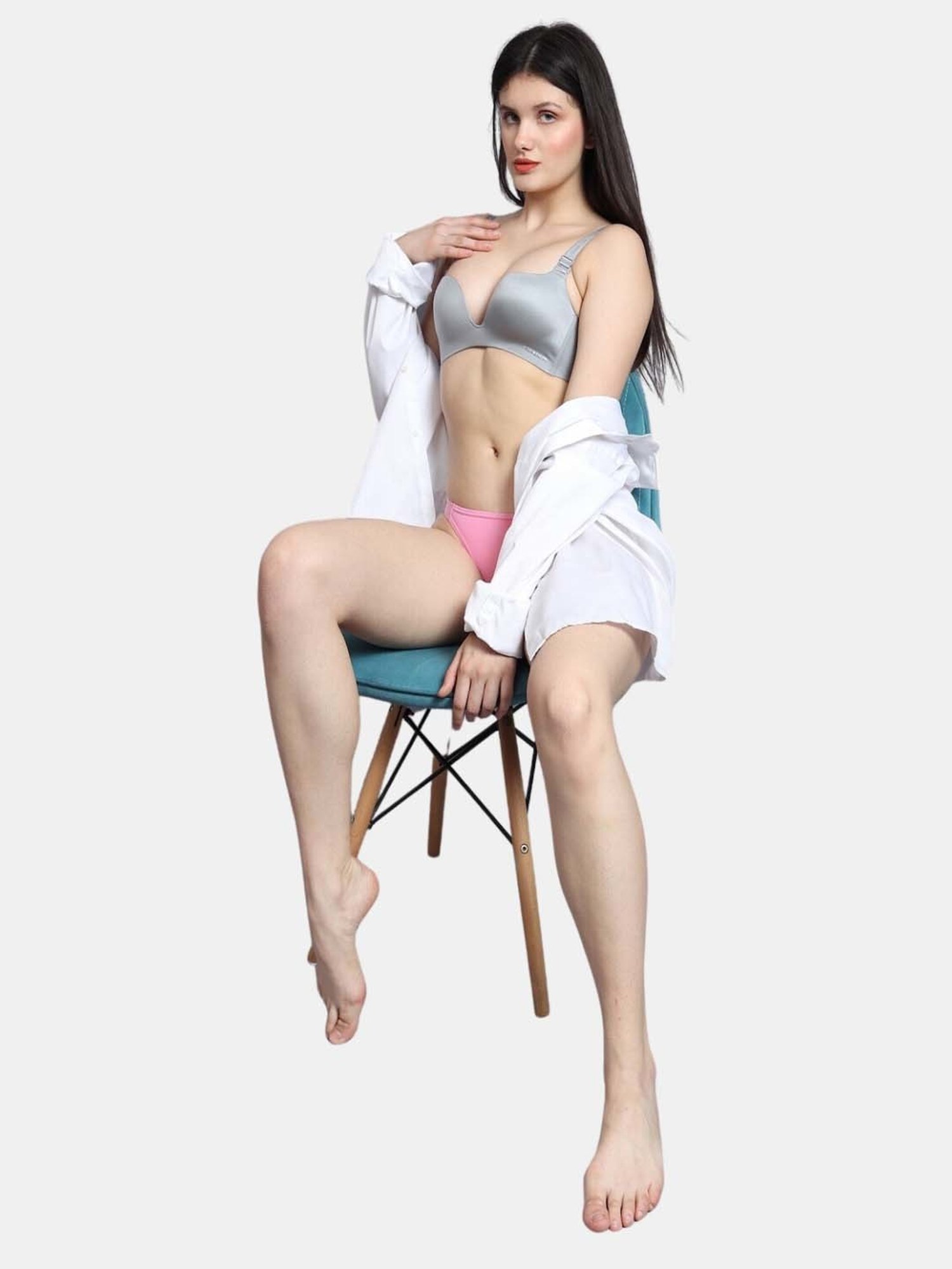 Bleeding Heart Pink Plain Panty