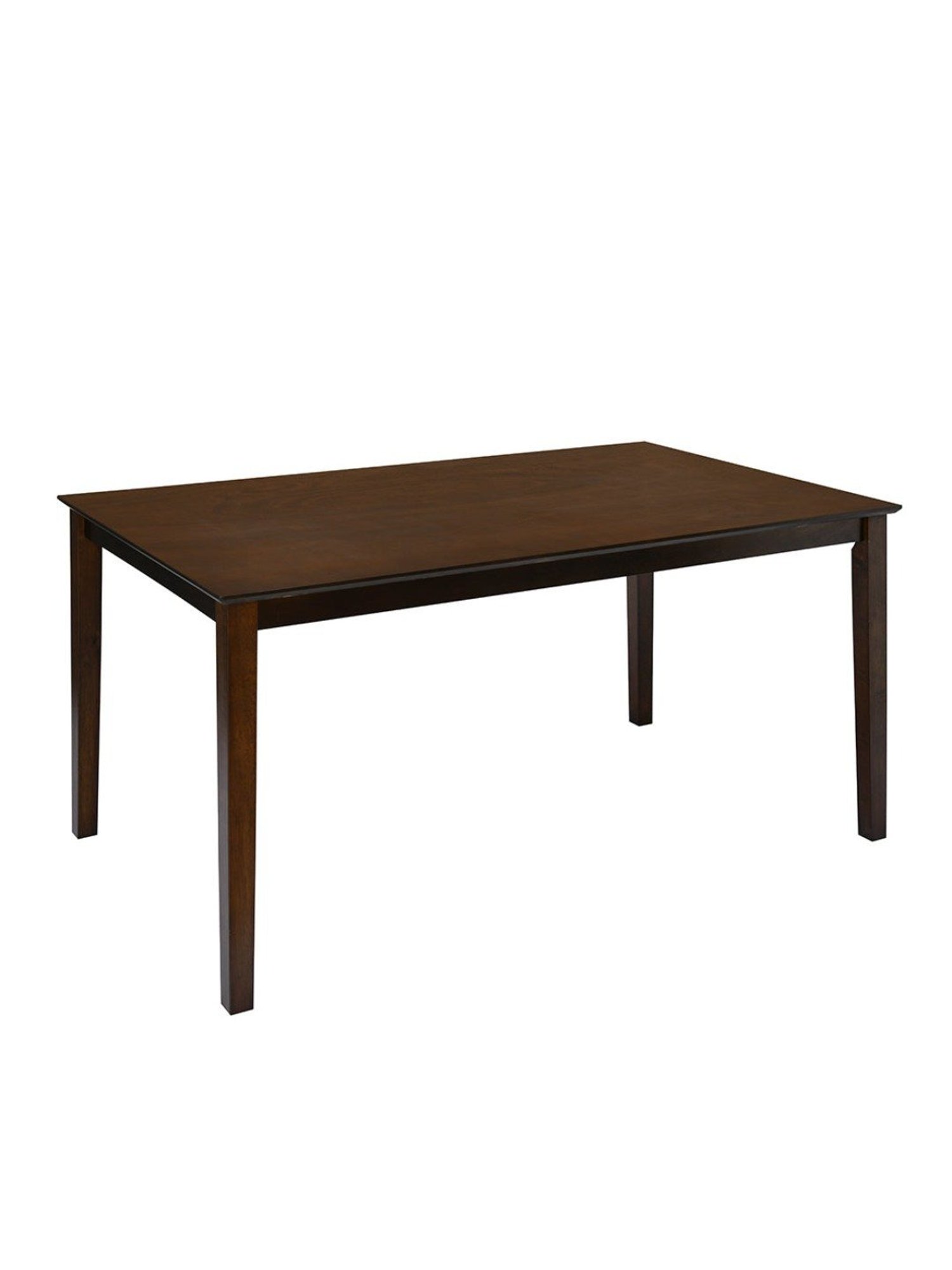 Nilkamal Olivia Brown Solid Wood - Rubberwood 6 Seater Dinning Table set