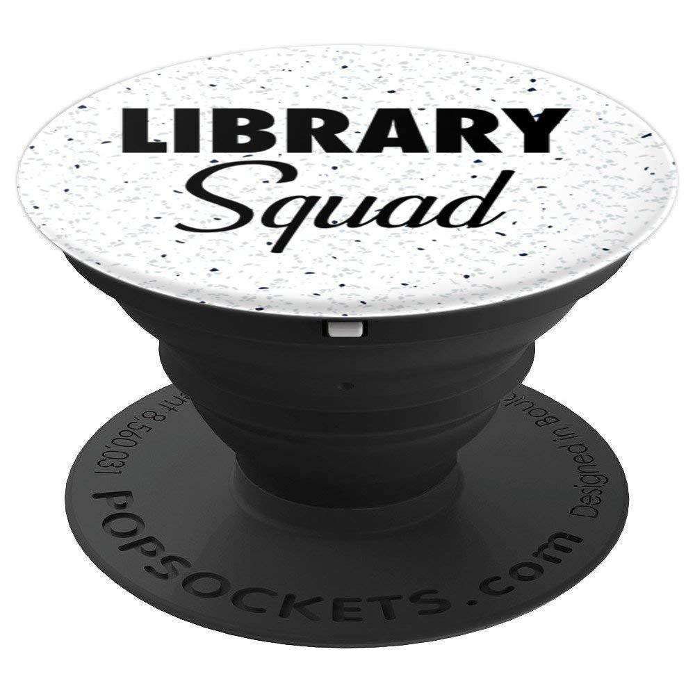 Library Squad - Book Loving Bibliophile Slogan