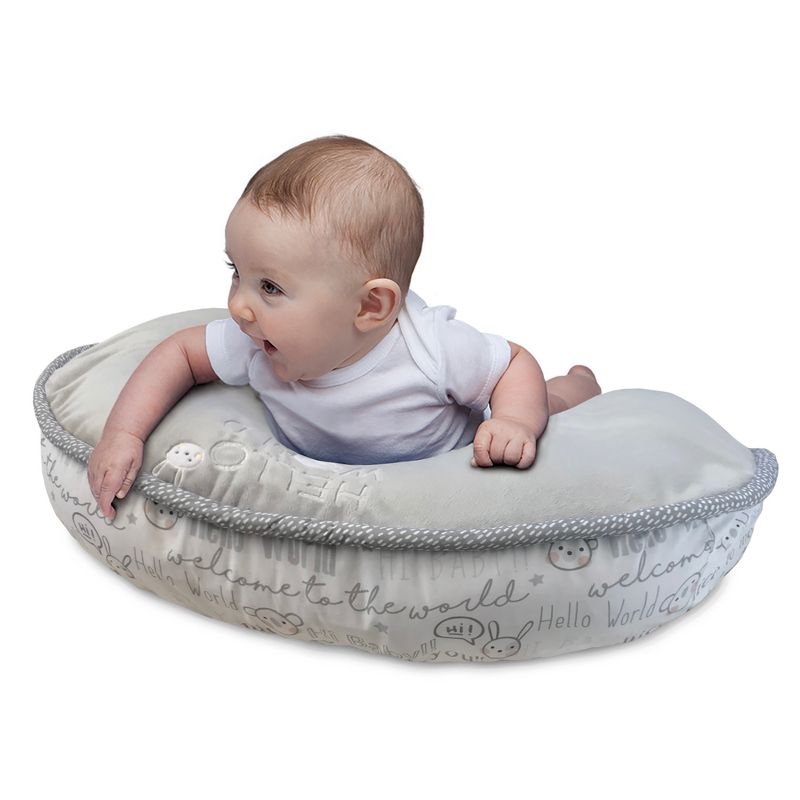 Boppy Luxe Feeding and Infant Support Pillow - Hello World