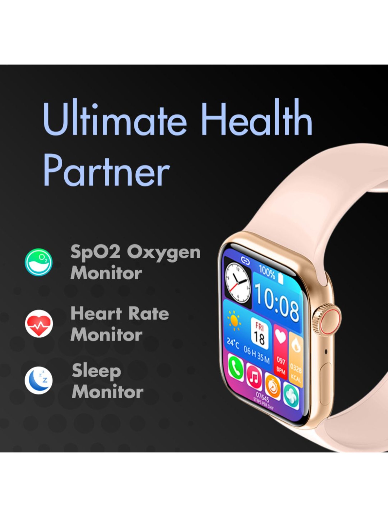 I KALL W3 Smart Watch (Gold)