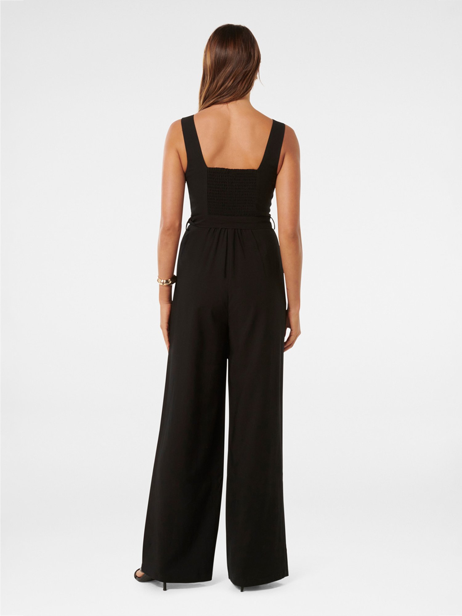 Forever New Maja Belted Wide Leg Jumpsuit