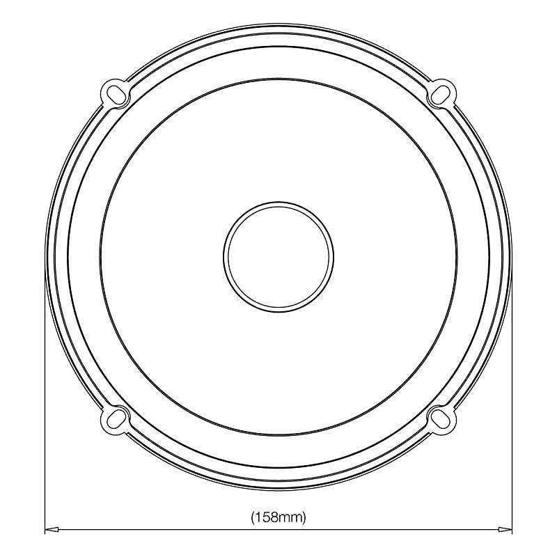 CLUB6500C 6.5" 360W Club Series 2-Way Component Car Speaker