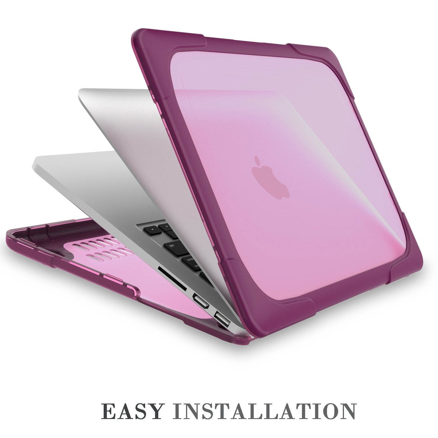 For Macbook Pro 15 Retina Case Werleo Heavy Duty Hard Case Protective Cover for Apple Macbook Pro 15.4" with Retina Display Compatible with A1398 2012-2015 Release