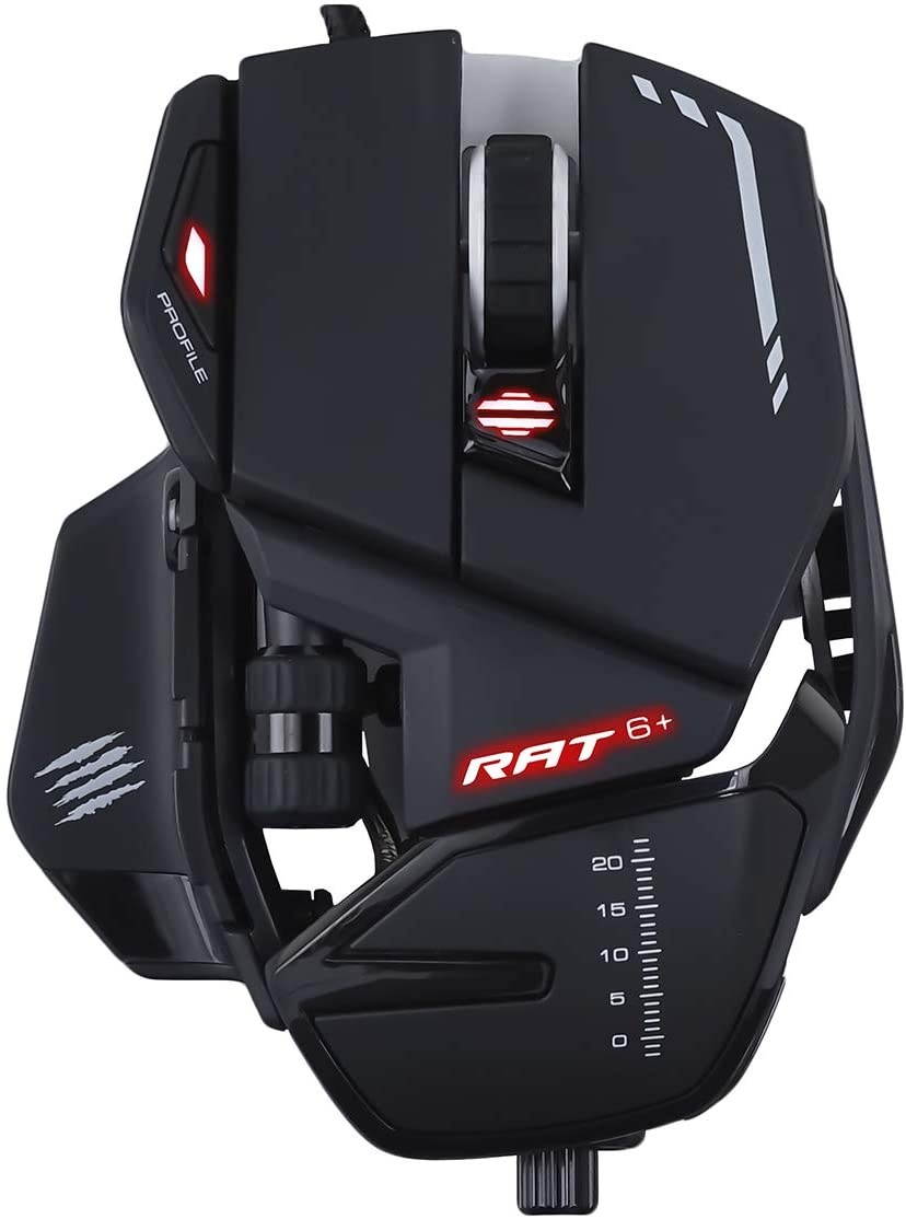 Mad Catz The Authentic R.A.T. 6+ Optical Gaming Mouse