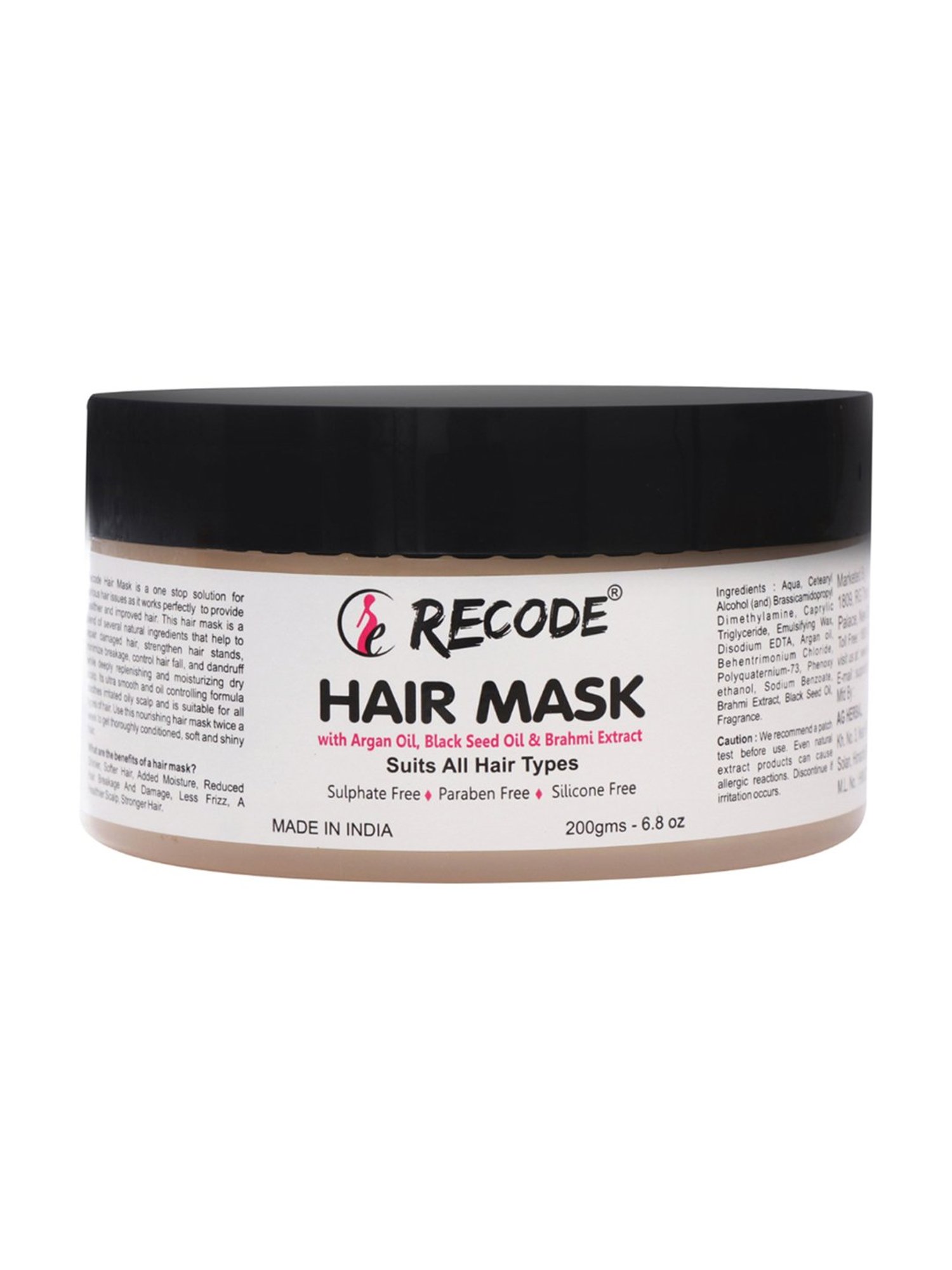 Recode Mask Hair with Argan Oil - 200 gm