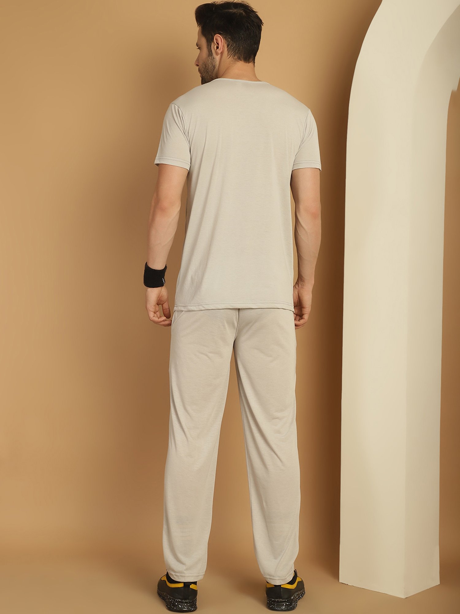 Rock.It Blue Regular Fit Printed TrackSuit