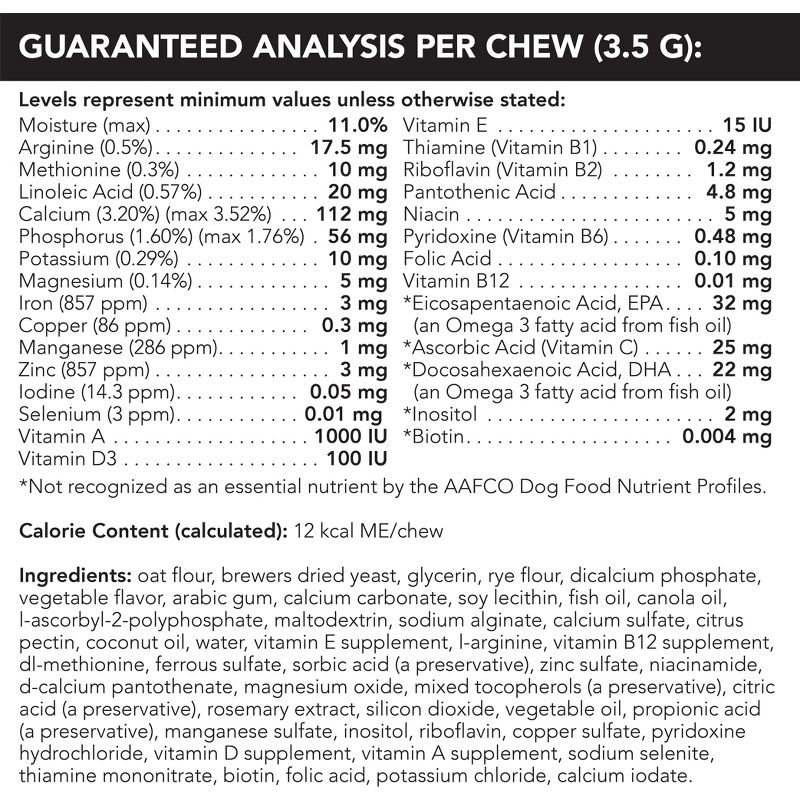 VetriScience Laboratories Composure Long Lasting, 90 Bite Sized Chews