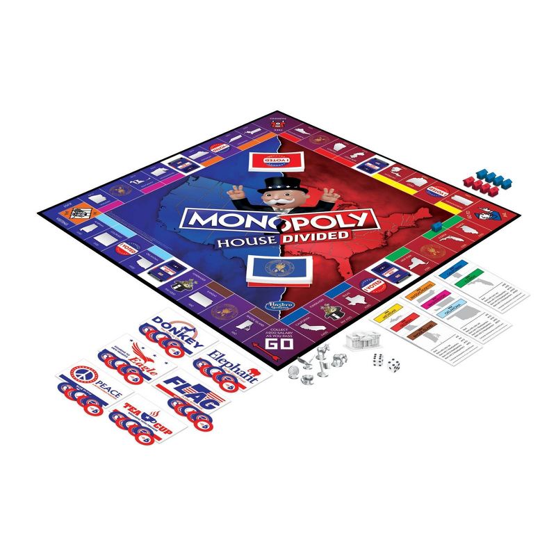 Monopoly House Divided Board Game