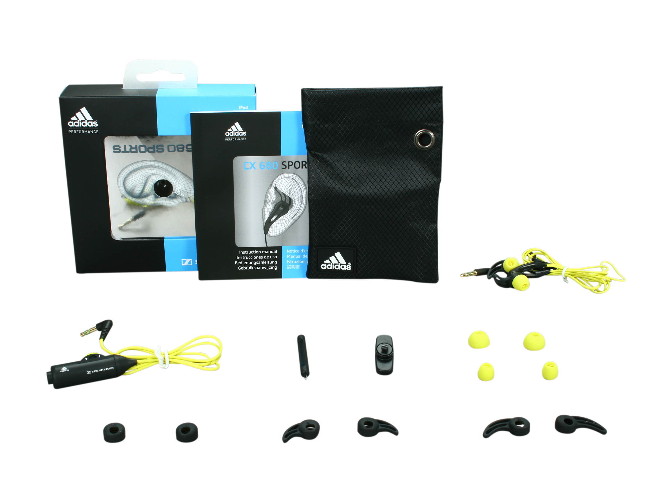 Sennheiser CX680 Canal Adidas inspired Sport Earphone