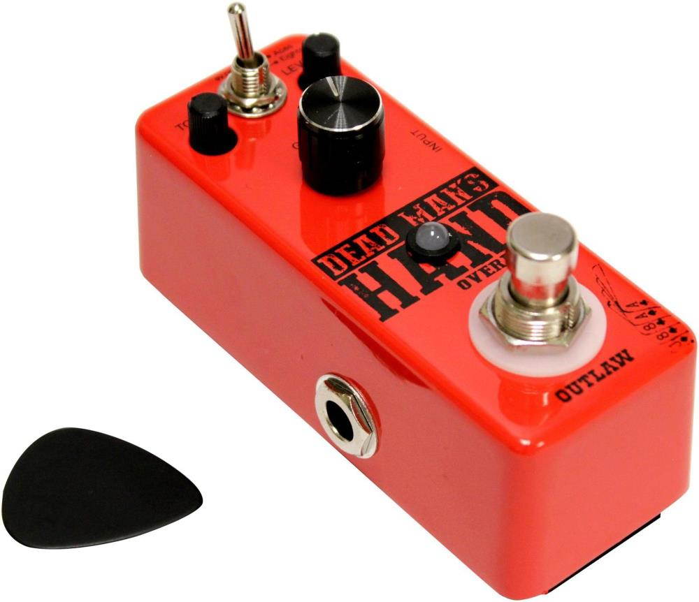 Outlaw Effects Dead Man's Hand Guitar Overdrive Pedal