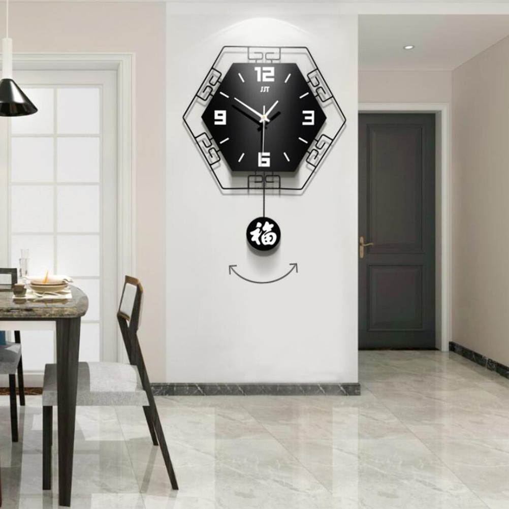 1PC Wall Clock Fashion Wall Decorative Hanging Clock Art Decor for Home Office Living Room Bedroom