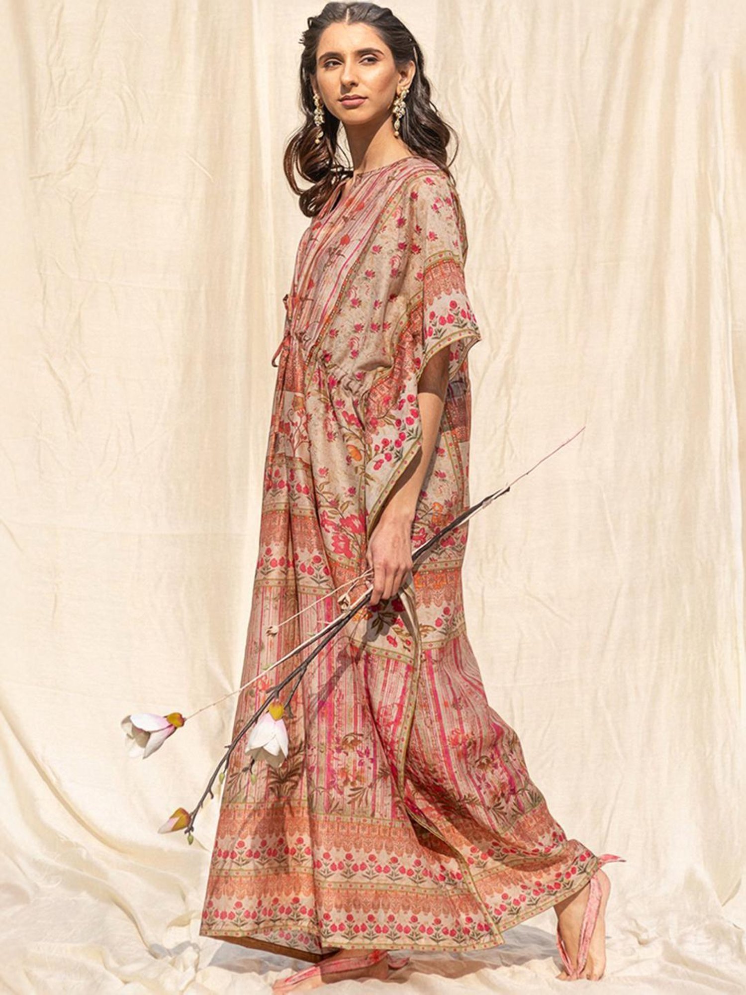 Artagai Midnight Navy Elevated Basics Co-Ord Set With Notch Collar Top And Straight Pants