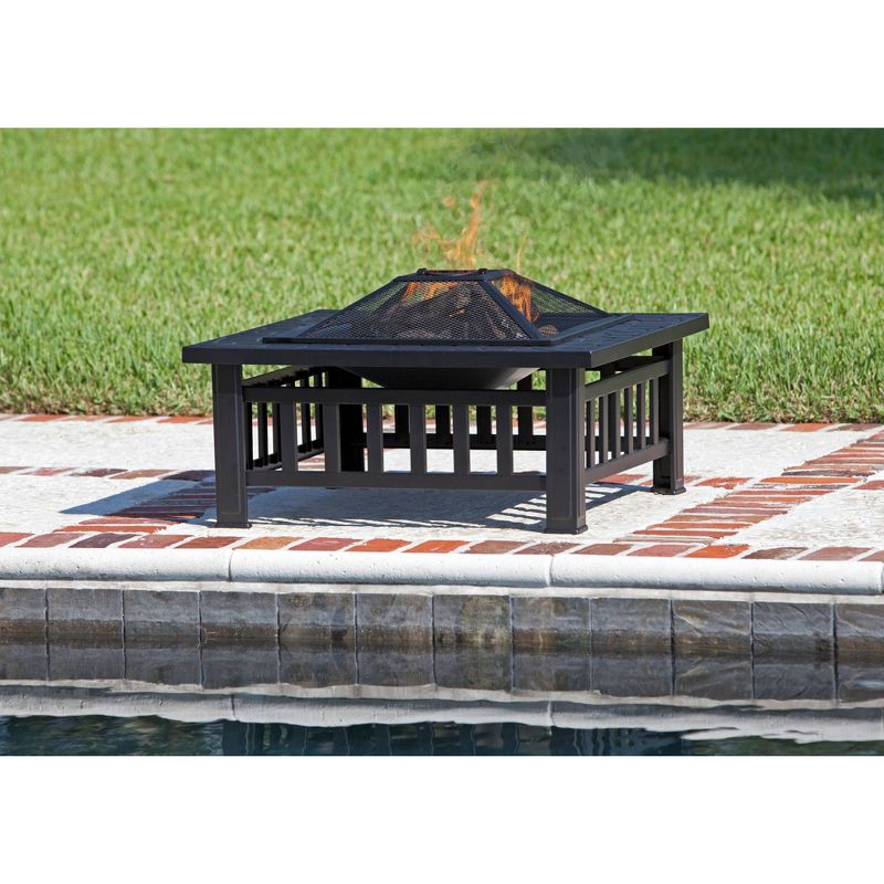 Stonemont Square Fire Pit - Fire Sense