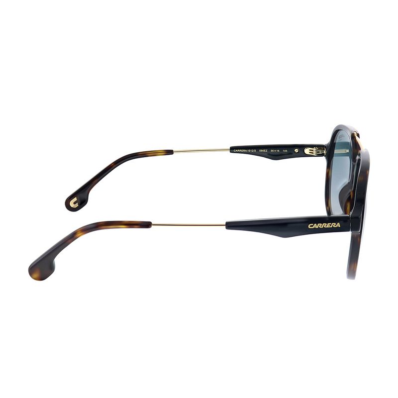 Carrera 1012/S 086 EZ Unisex Pilot Sunglasses Totoise 56mm