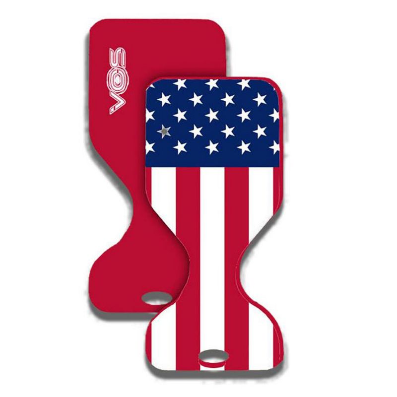 Vos Water Saddle Swimming Pool Float Lounge Seat for Adults & Kids, Made with UV Resistant Foam for Floating, Patriotic Print (4 Pack)