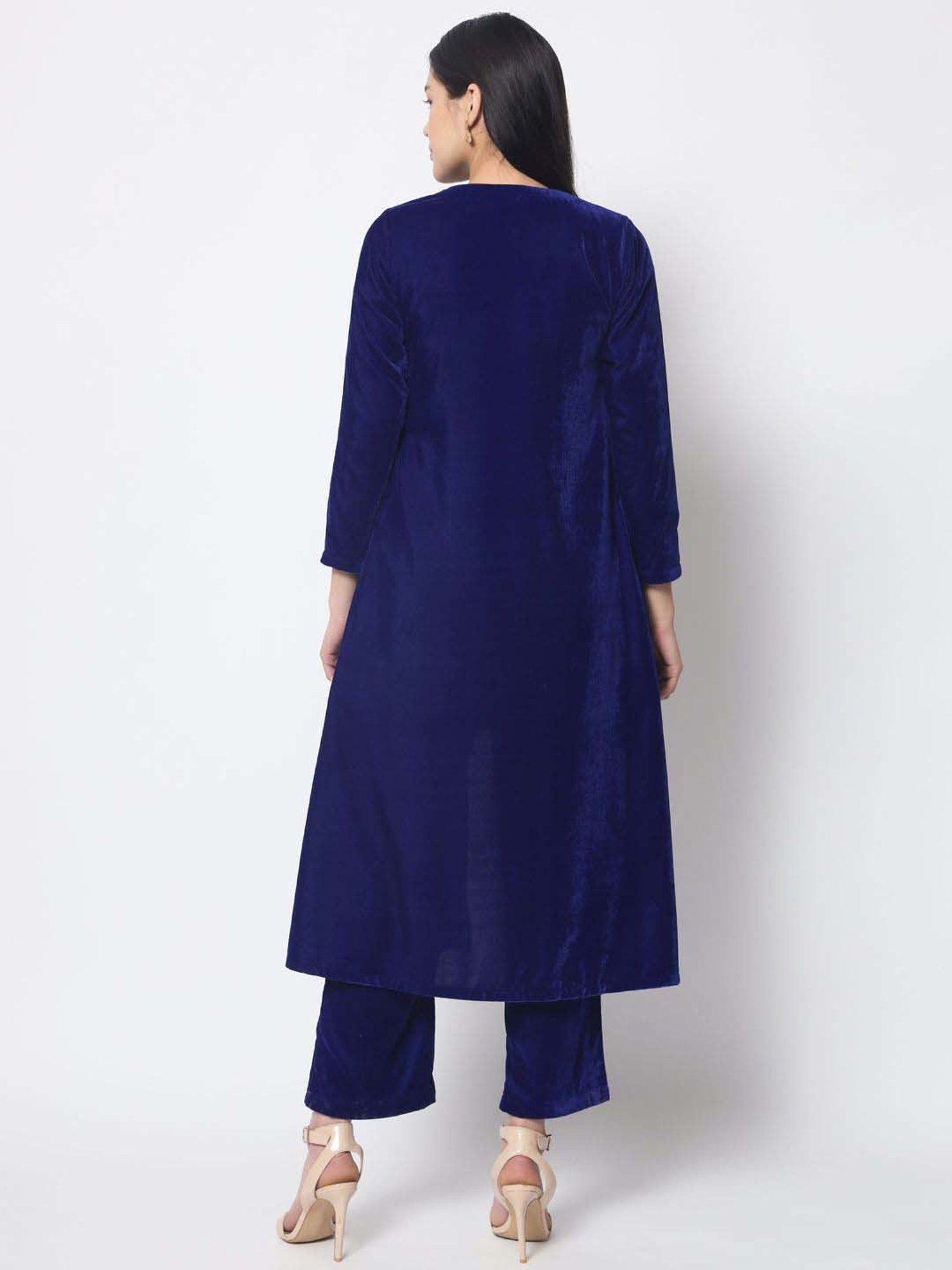 true Browns Blue Regular Fit Jacket