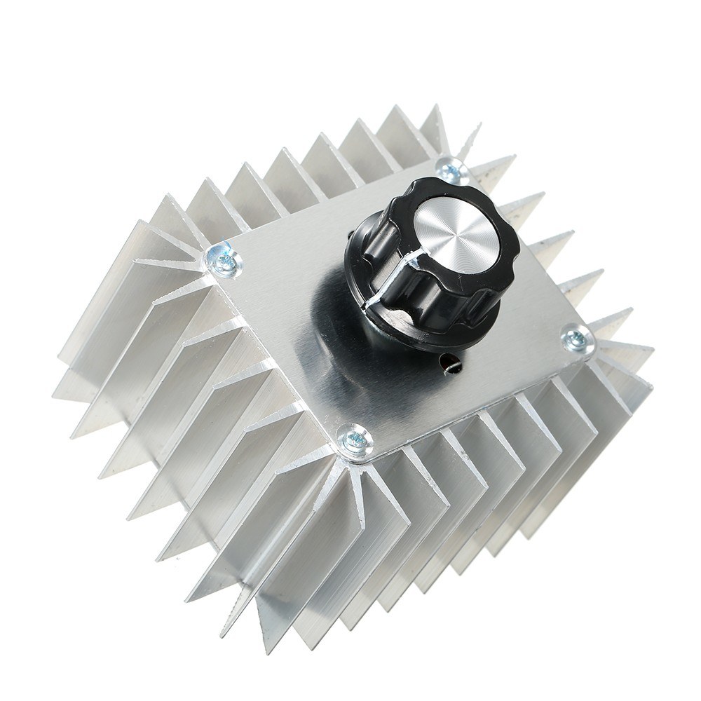 Electric Voltage Regulator SCR Speed Dimming Controller Themostat AC 220V 5000W SCR