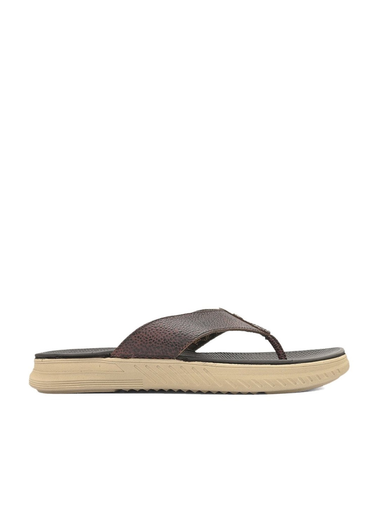 Alberto Torresi Men's Brown Thong Sandals