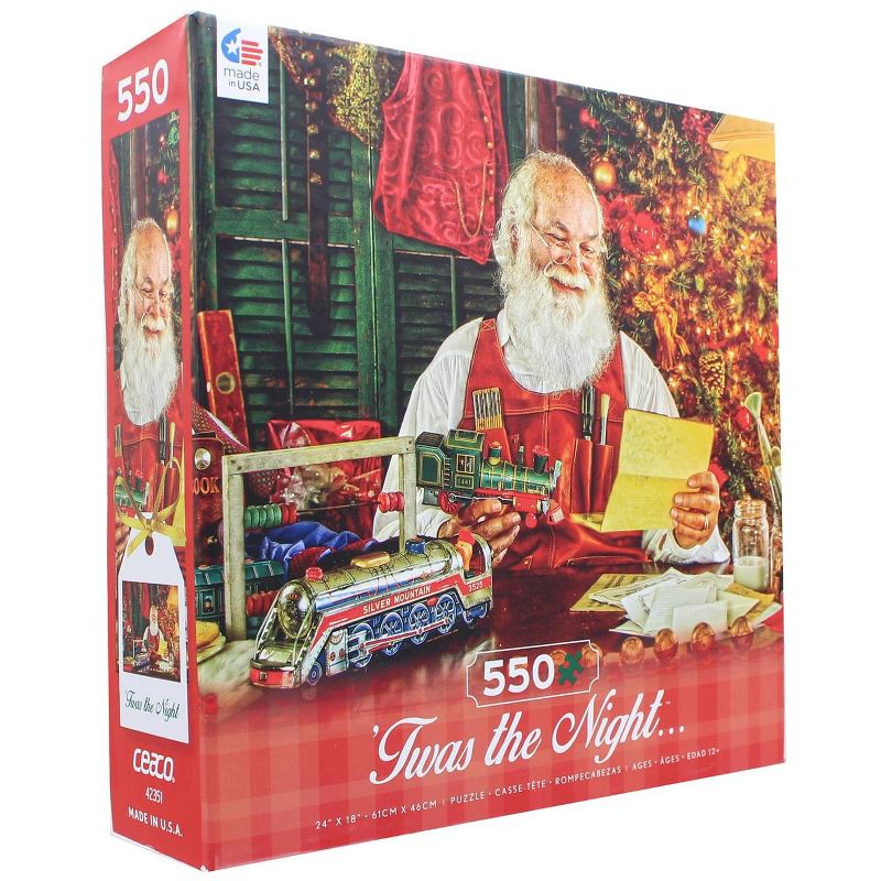 Ceaco, Inc Twas the Night 550 Piece Christmas Jigsaw Puzzle