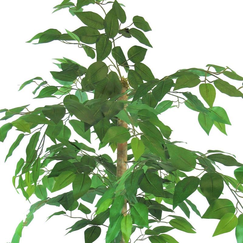 38" x 24" Artificial Ficus Tree in Metal Container - LCG Florals