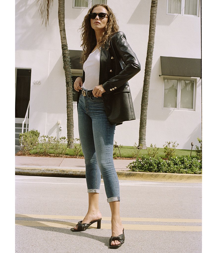 JEN7 by 7 for All Mankind Slim Boyfriend Jeans