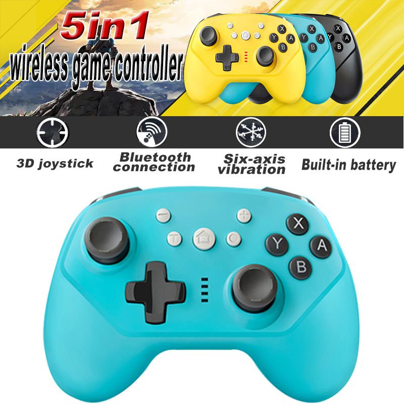 Madeng Bluetooth Wireless gamepad for Nintend Switch Pro Controller Gamepads With Axis & Vibration Mando Pro Switch Lite Joystick