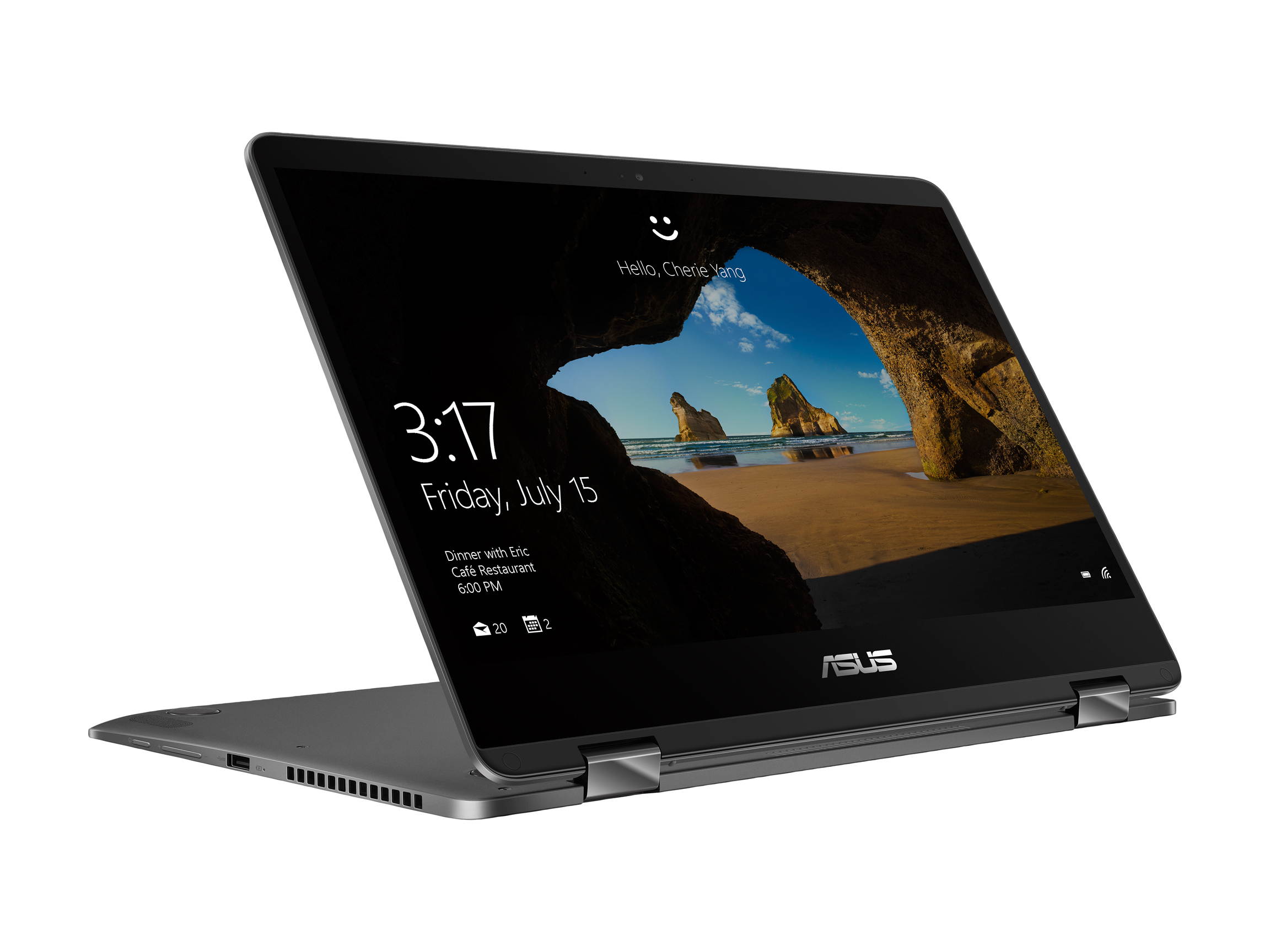 ASUS ZenBook Flip UX461FA-DH51T 2-in-1 Laptop Intel Core i5-8265U 1.60 GHz 14" Windows 10 Home 64-bit