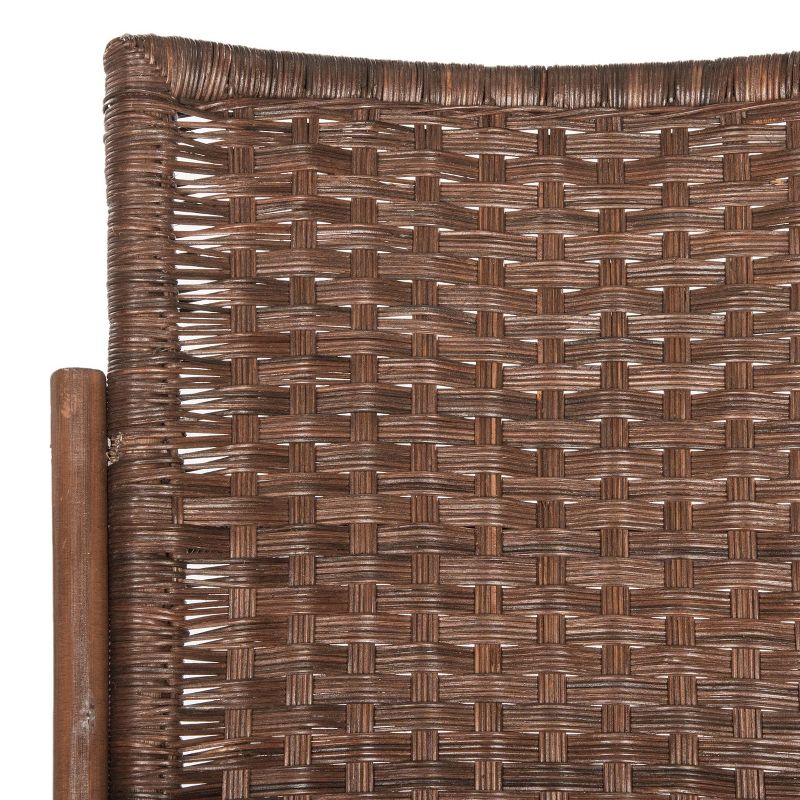 Wooden Rocking Chair Brown - Benzara