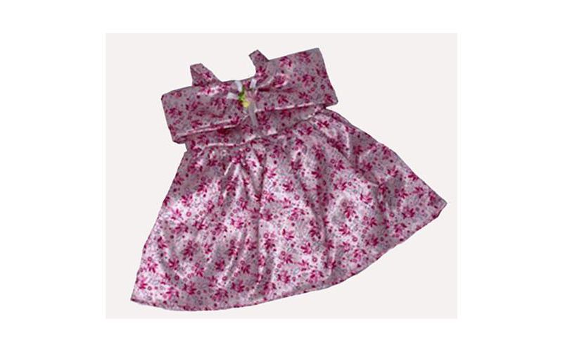 Doll Clothes Superstore Lace, Glitter and Flowers For Baby Dolls