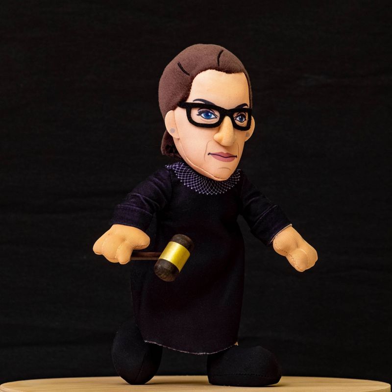 Bleacher Creatures Ruth Bader Ginsburg Historical 10" Plush Figure