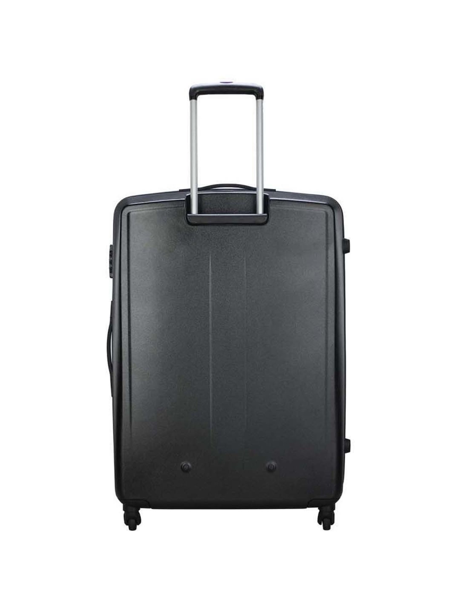 Skybags Marvel Black Textured Hard Large Trolley Bag - 56 cm