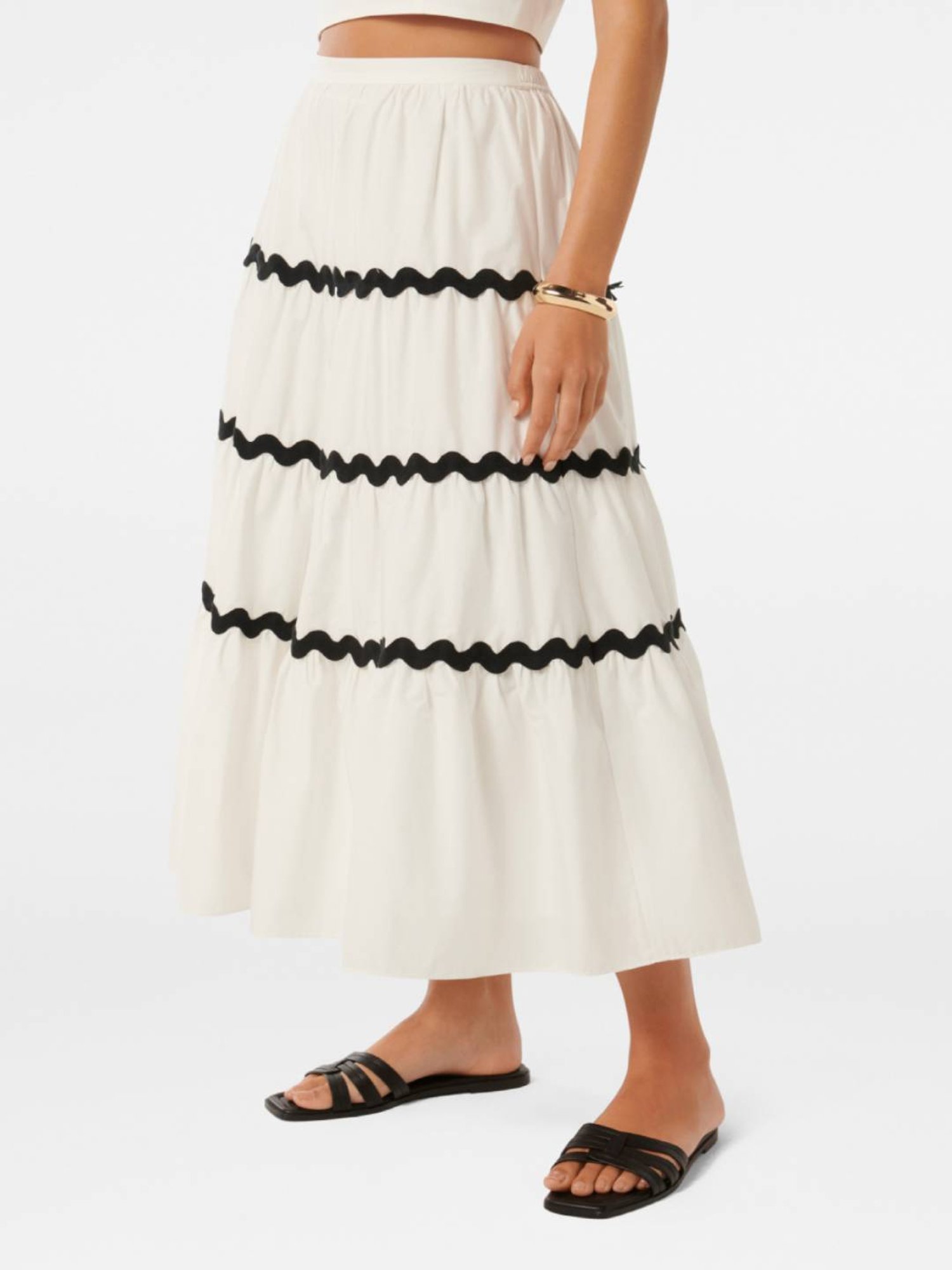Forever New Lissy Ric Rac Maxi Skirt