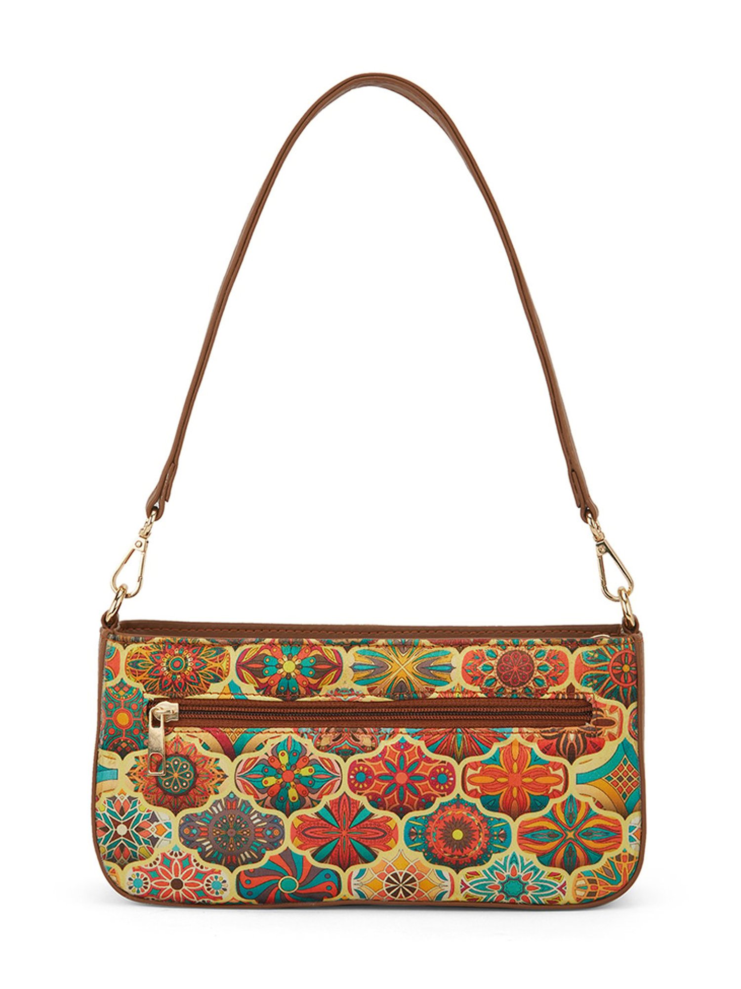 Glo By Globus Multi Ethnic Motifs Printed Small Shoulder Bag