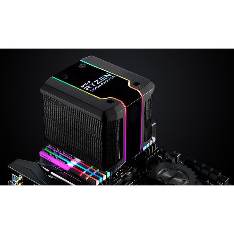 Cooler Master Wraith Ripper Cooling Fan/Heatsink - 76.4 CFM - 38 dB(A) Noise - 9-pin USB connector, 4-pin PWM - Socket TR4 Compatible Processor Socket