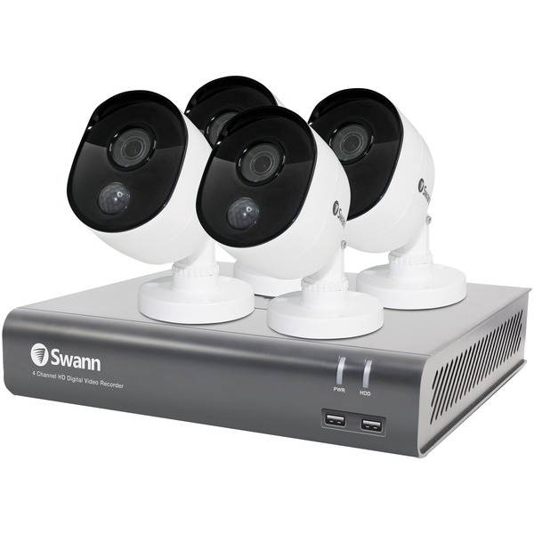4 Camera 4 Channel 1080p Full HD DVR Security System