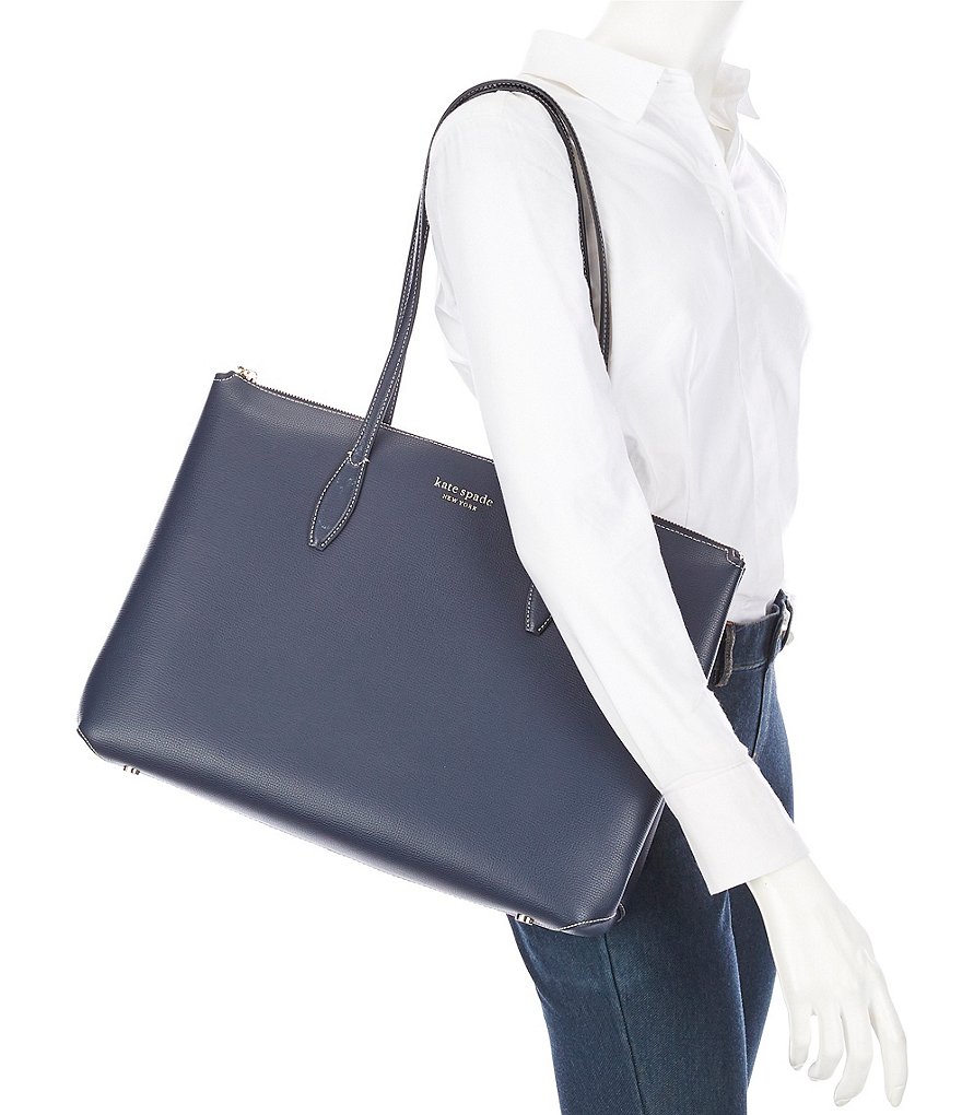 kate spade new york All Day Large Leather Zip Top Tote Bag