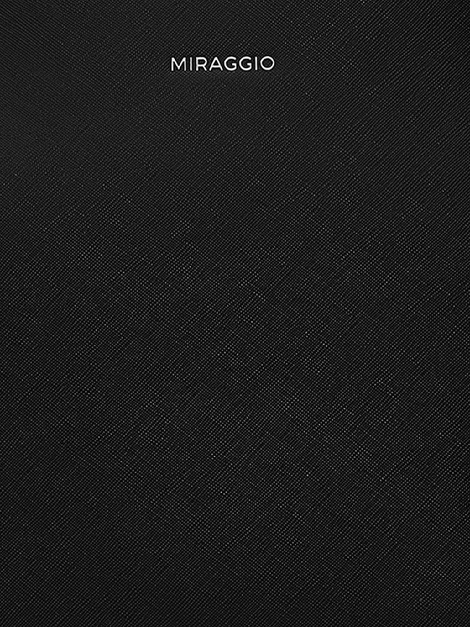 Miraggio Dakota Black Large Tote Handbag