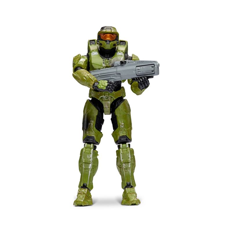 HALO - 2 Figure Pack (4" Heroes and Villains Figures) - Master Chief vs. Brute Chieftain (Infinite)