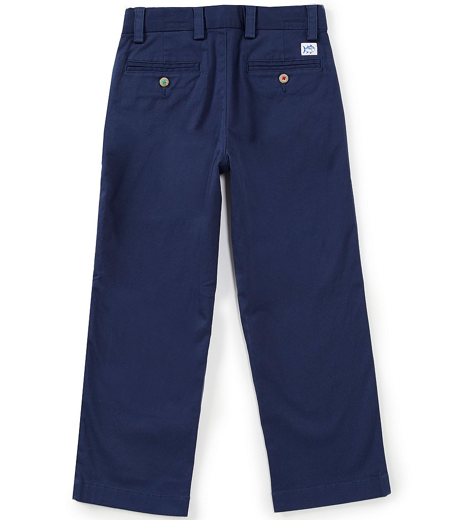 Class Club Little Boys 2T-7 Modern Fit Comfort Stretch Synthetic Pants