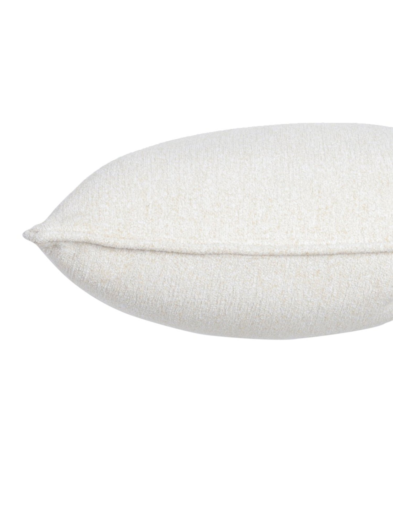 Maspar Colorart Charlotte Solid Beige 110 TC Cotton Blend Cushion Cover