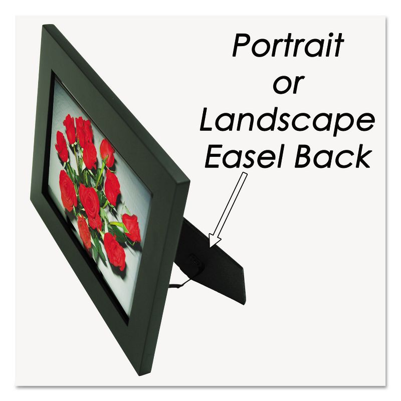 Nudell Bamboo Frame 5 x 7 Black 14157