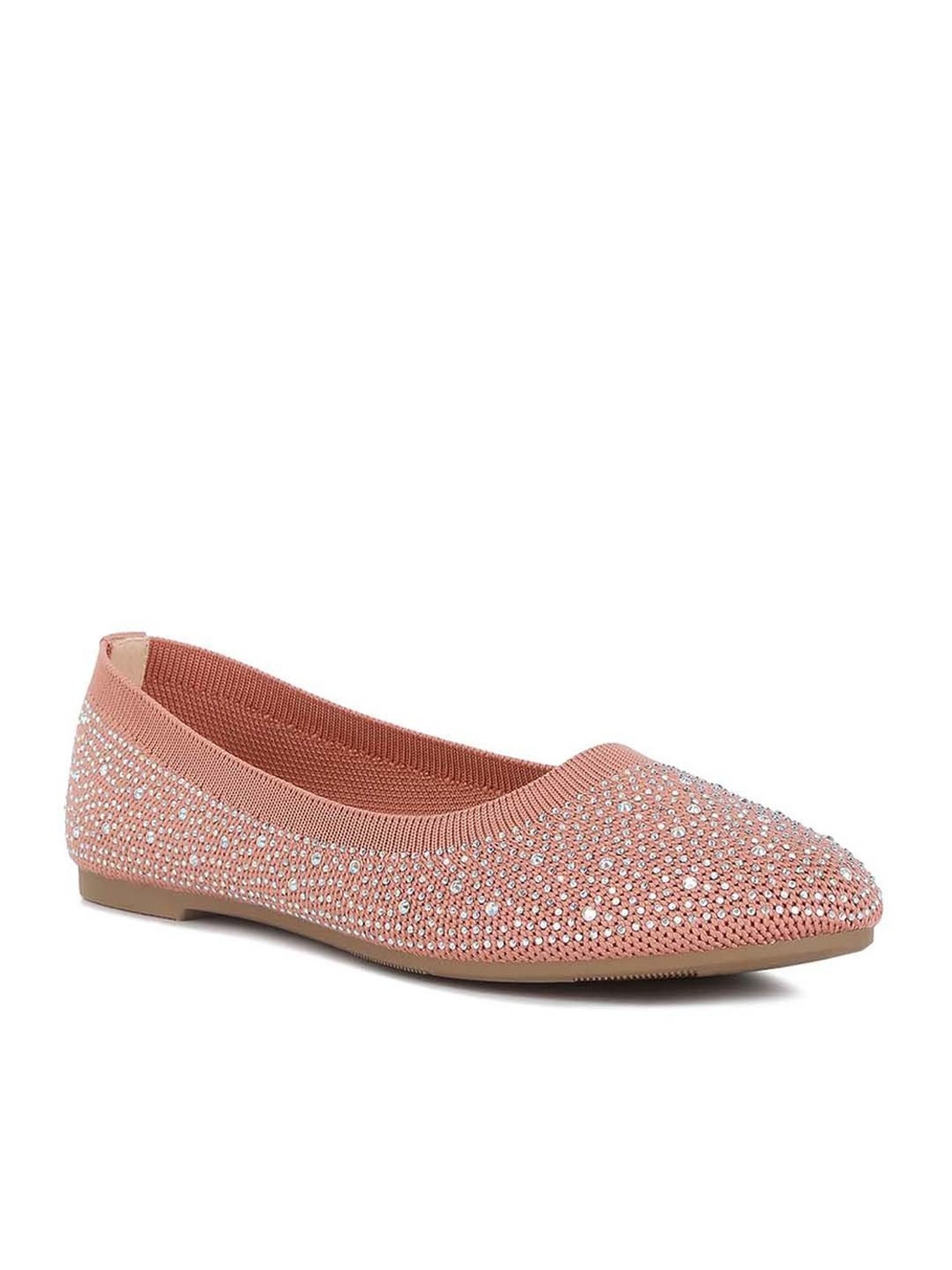 London Rag Women's Pink Flat Ballets