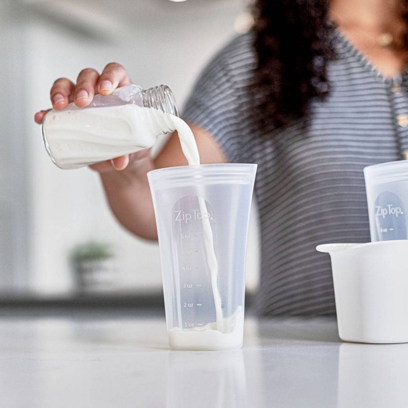 Zip Top Breast Milk Storage Set & Freeze Tray