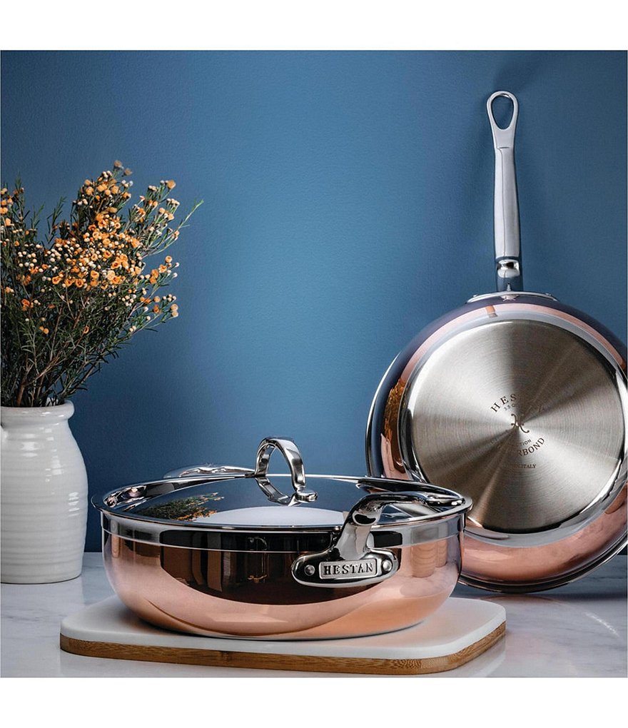 Hestan CopperBond Induction Copper Essential Pan, 5 Quart