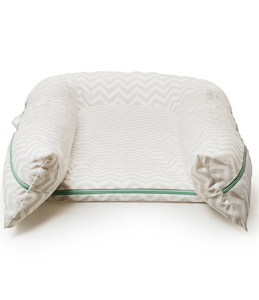 DockATot 9-36 Months Silver Lining Chevron Grand Dock Cover