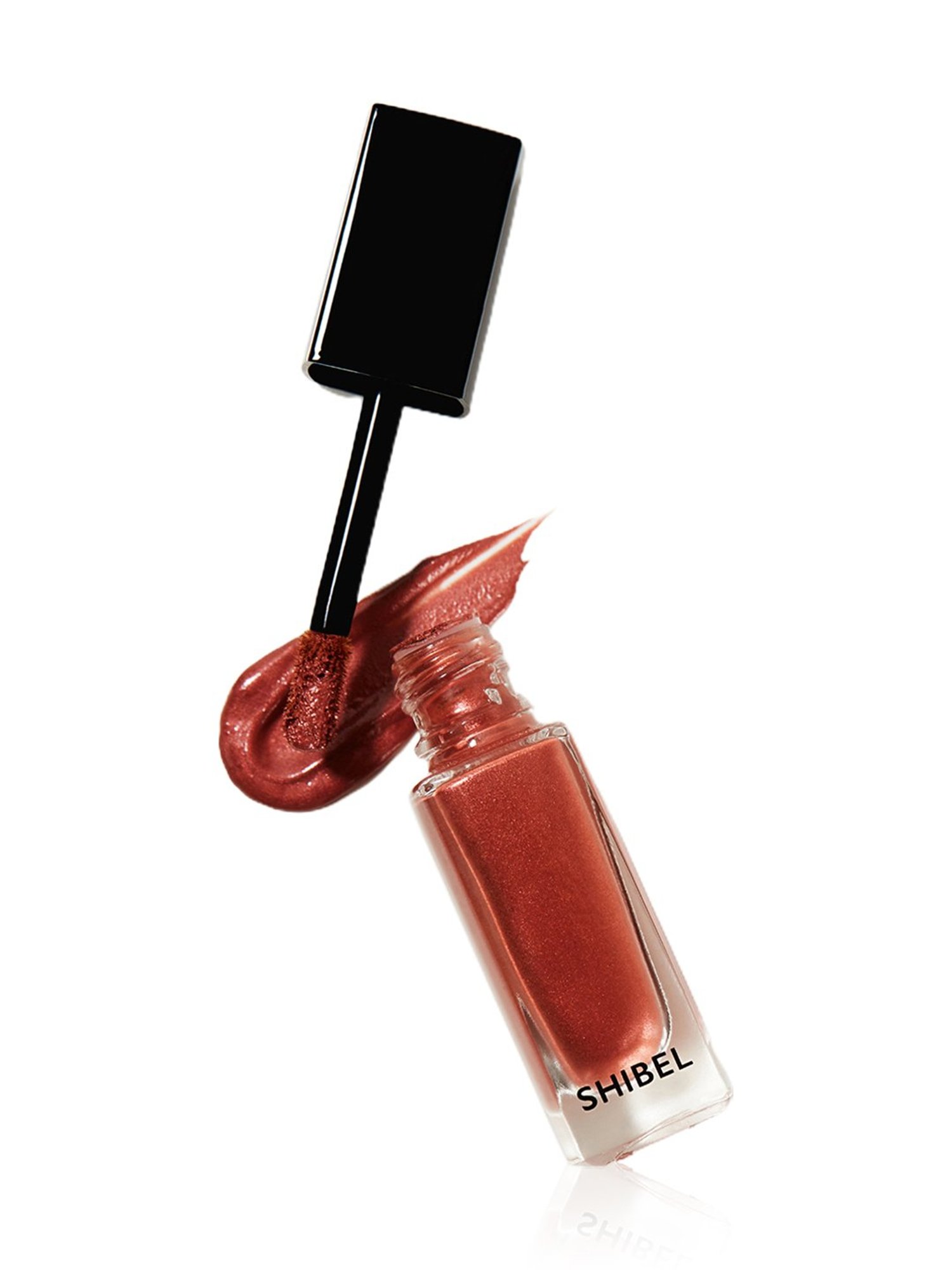 SHIBEL Electric Red Shimmer Eyeshadow Red Velvet - 6 ml