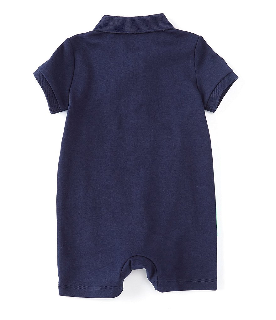 Aden + Anais Baby Boys 6-9 Months Long-Sleeve Blue Moon Footed Coverall
