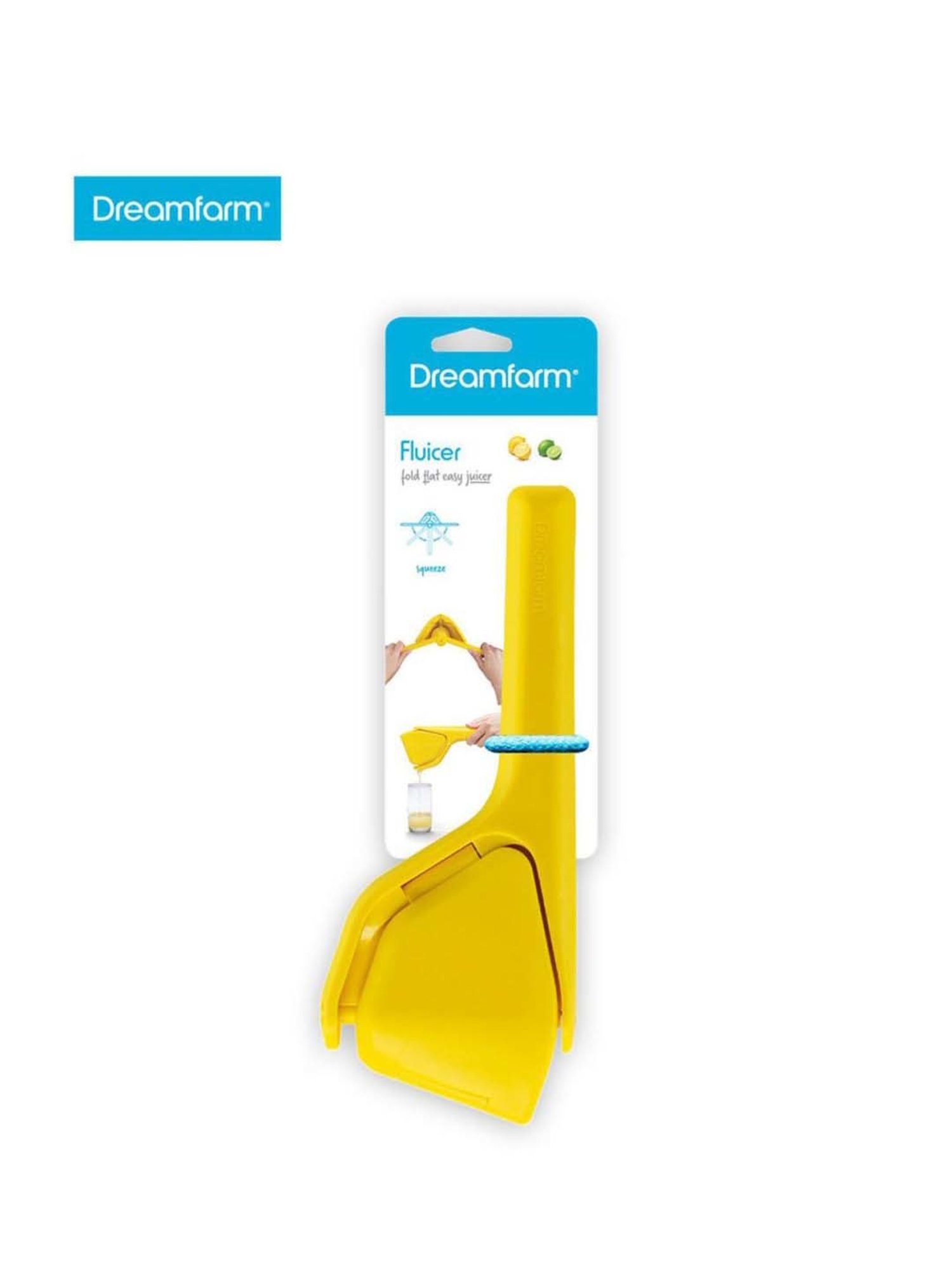 Dreamfarm Yellow Medium Manual Lemon Squeezer